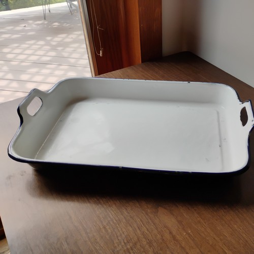 Vtg white enamelware - vtg,