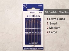 Sashiko Needles embroidery