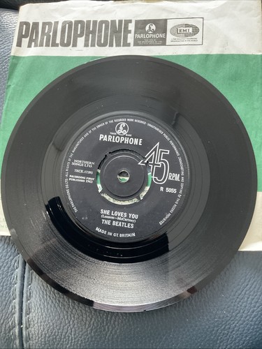 Parlophone beatles single - parlophone,