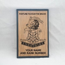 YORKSHIRE REGIMENT OAK
