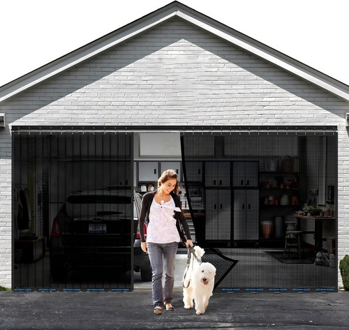 Sliding garage door screen - sliding,