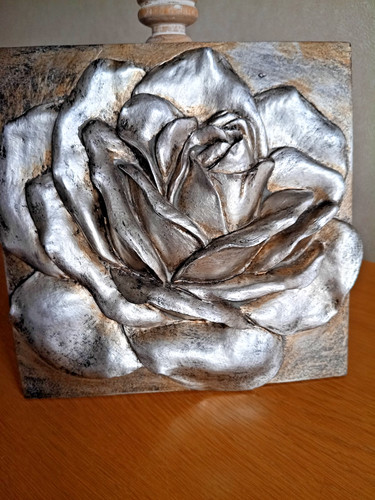 Silver wall hanging decorative - wall,