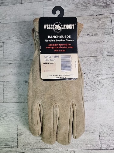 Vintage wells lamont - wells, leather