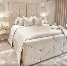 Lisa Upholstered Bed Frame -