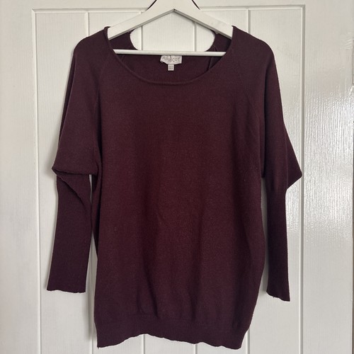 Burgundy knit jumper - jumper, the