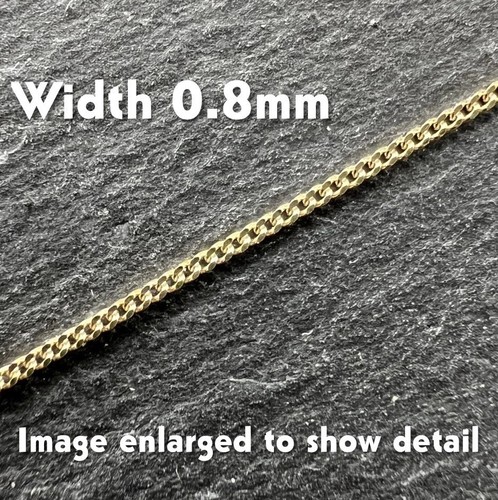 9ct gold curb - 9ct,