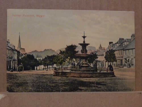Postcard jubilee fountain - postcard,