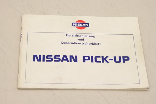 Nissan pick 1985 owners - pick, up