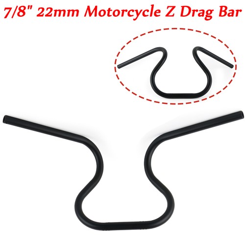 Black drag 22mm bars - 7/8",