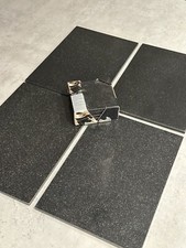 Black Natural Granite Placemats x4 Coasters x4 Set