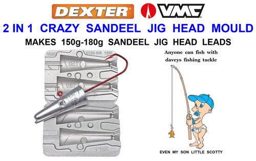 Crazy sand eel jig - 2, head