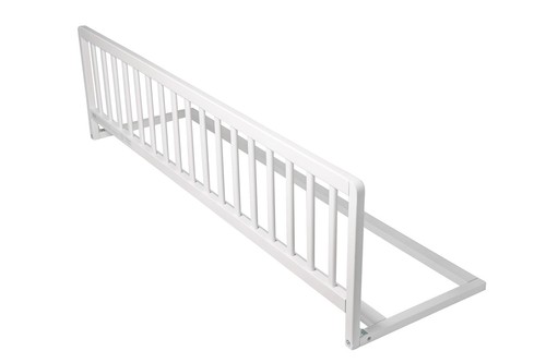 Extra wide wooden bed - wooden, guard