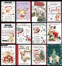 Christmas Card Friends Relation Various Titles GREAT SELECTION TO CHOOSE FROM c