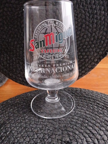 Single san miguel chalice pint - san,