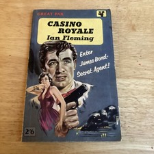 James Bond Casino Royale by Ian Fleming 1960s Pan Books Edition
