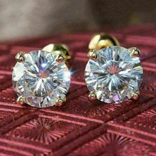 2.00 Ct Round lab Created