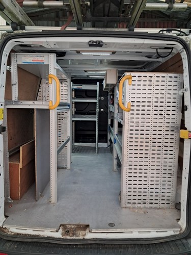 Van racking shelving storage - shelving,