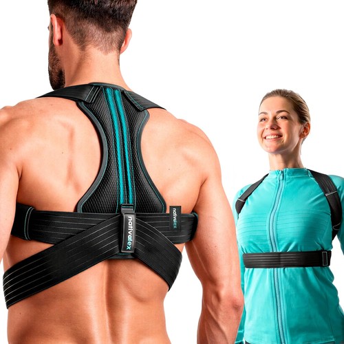 Adjustable back brace posture - back,