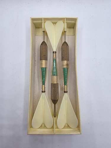 Vintage dorwin brass darts set - dorwin,