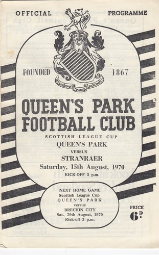 Queen park stranraer - queen's, v