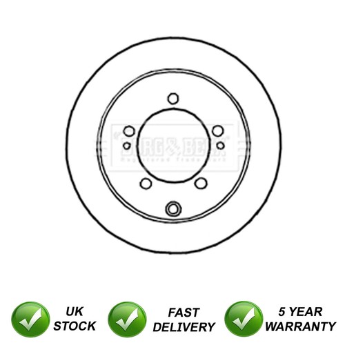 Brake disc rear sjr - 1x,