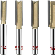 1/4" Shank 1/4, 5/16, 3/8, 1/2