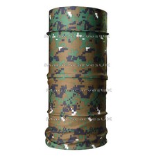 Biker Cycling Camo Neck Tube