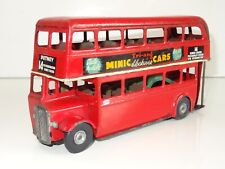 TRIANG MINIC 60N PUSH & GO DOUBLE DECKER BUS  (402)