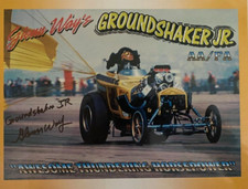Nhra rare signed glenn - rare,