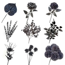 Black Artificial Flower