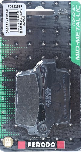 Rear brake pads - rear, ferodo