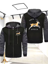 Hoodie. South Africa hoodie Top. Springbok Rugby Fun Top. Medium (40). New