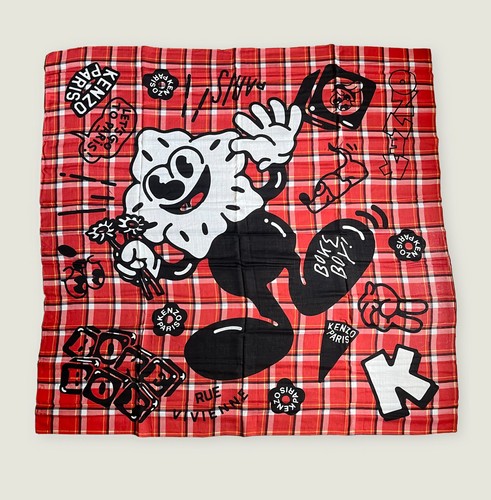 Kenzo boke boy plaid - kenzo, scarf