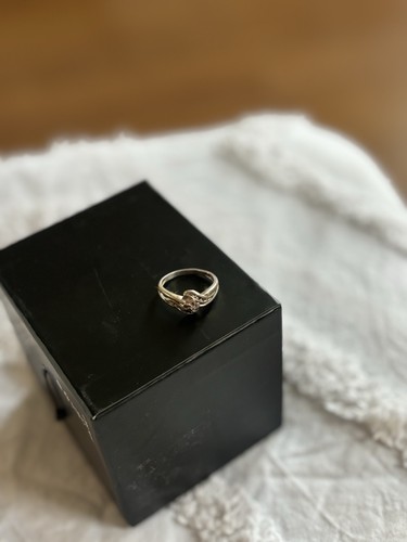 Silver ring - silver,