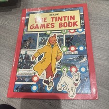 Vintage Tintin Games Book