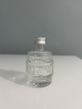 Miniature 50ml Glass Barrel Bottle ( ideal for Whiskey Shot )