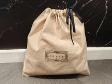 Gucci Drawstring dust bag  100% cotton new