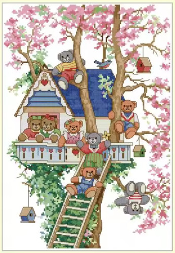 Counted cross stitch - kit, ct