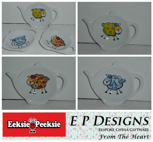 Funky sheep tea bag - bn,
