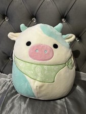 12” Belana with green bandana Valentines Edition - Squishmallows BNWT