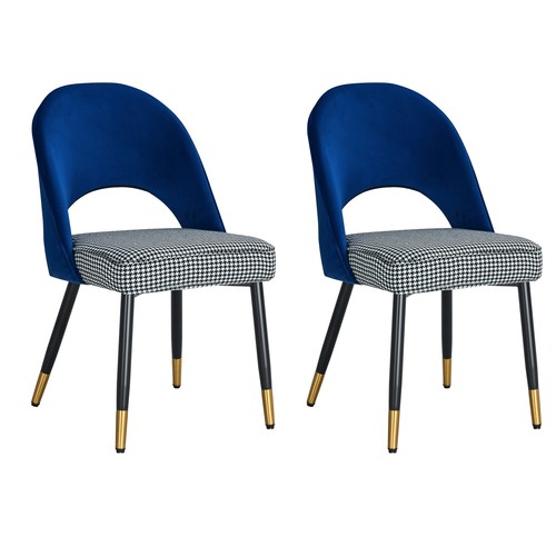 Velvet dining chairs - dining,