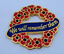 SOMME ROYAL ULSTER RIFLES WW1 D-DAY WW2 REMEMBRANCE VETERAN UK pin badge