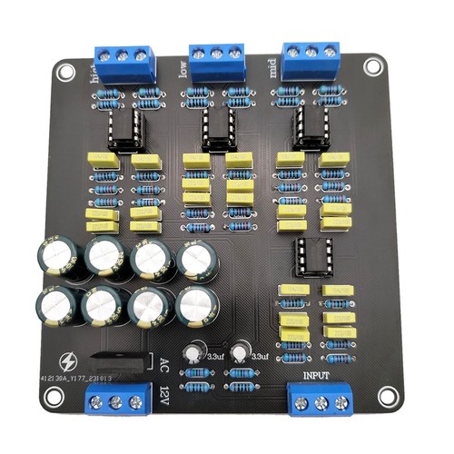 Ne5532 speaker crossover - speaker,