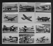 FAIREY GANNET AEW.3 - ORIGINAL B/W PHOTOS x12 RARE Lot.10
