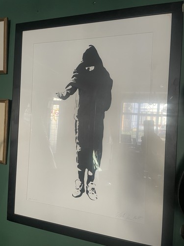 Blek rat beggar signed - le, rat-