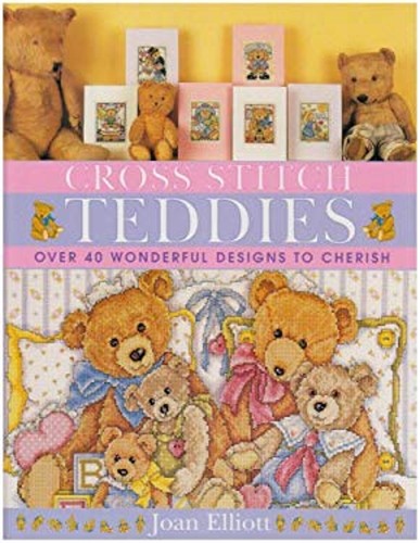 Cross stitch teddies paperback - cross,