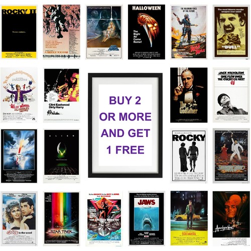 Classic 70s movie posters - movie,