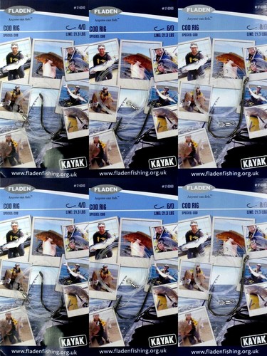 Kayak cod rigs - rigs, sea