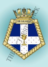 RFA SIR GALAHAD CREST ON A