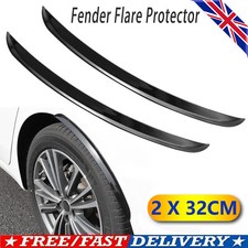 2 Universal Car Wheel Eyebrow Arch Fender Flares Cover Trim Mudguards Protector